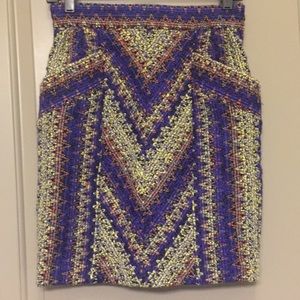 Anthropologie James Coviello Tweed Skirt